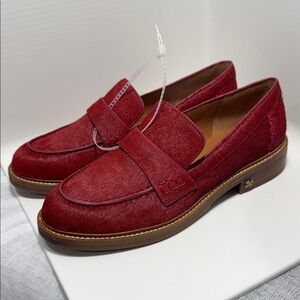 Lucky 🍀 brand Red Salima Loafer with Brown Sole